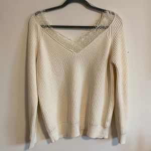 Charlie Miss lacey sweater, size M